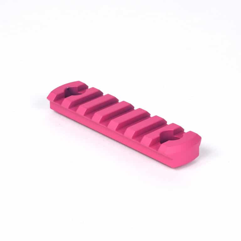 M-LOK Rail Section - 5 or 7 Slots - Made in USA - 9 Colors Available