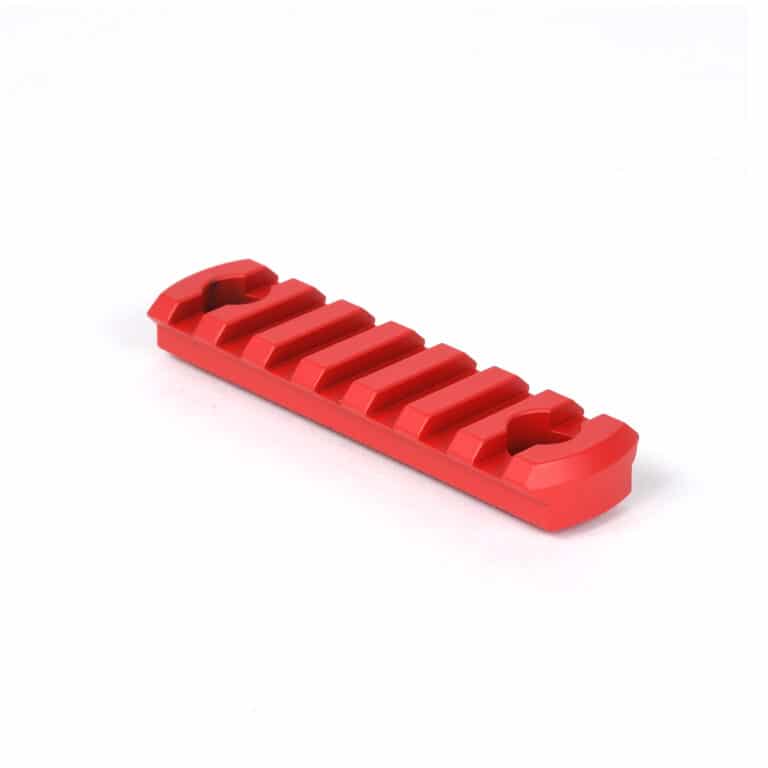 M-LOK Rail Section - 5 or 7 Slots - Made in USA - 9 Colors Available