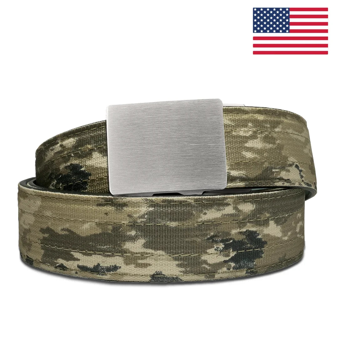 KORE ESSENTIALS A-TACS IX TACTICAL NYLON GUN BELT 1.5"