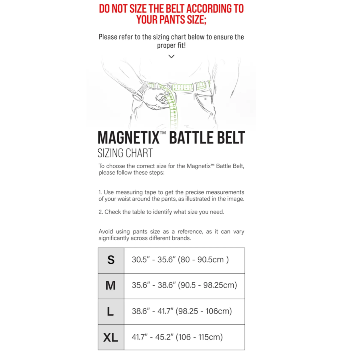 MAGNETIX BATTLE BELT
