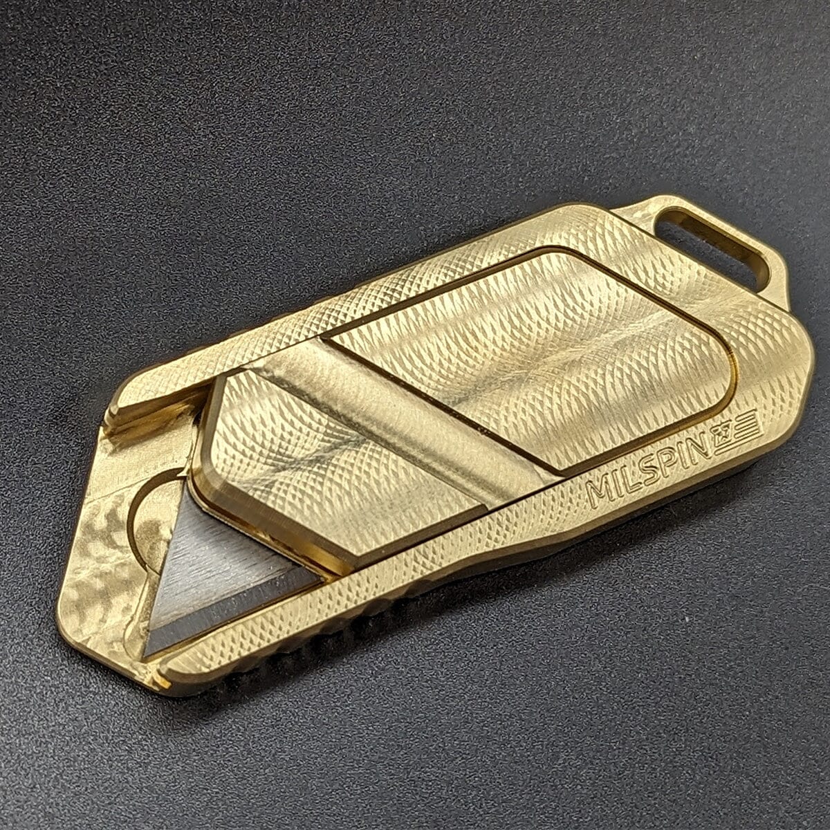 MILSPIN MAGNUS UTILITY KNIFE 2.0 (BRASS OR ALUMINUM)