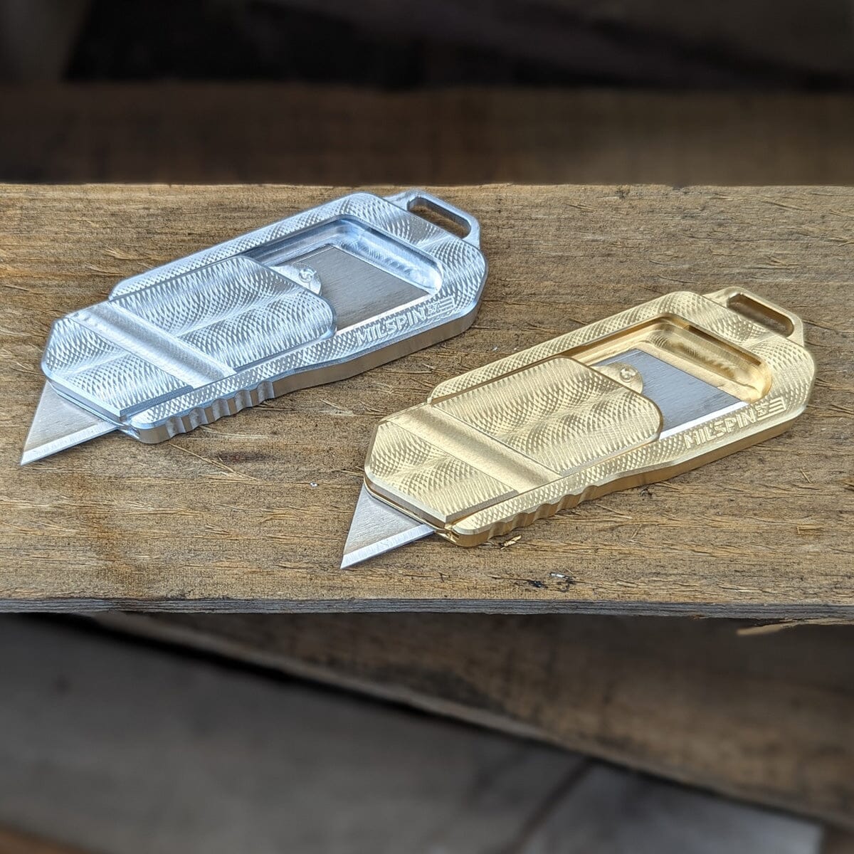 MILSPIN MAGNUS UTILITY KNIFE 2.0 (BRASS OR ALUMINUM)