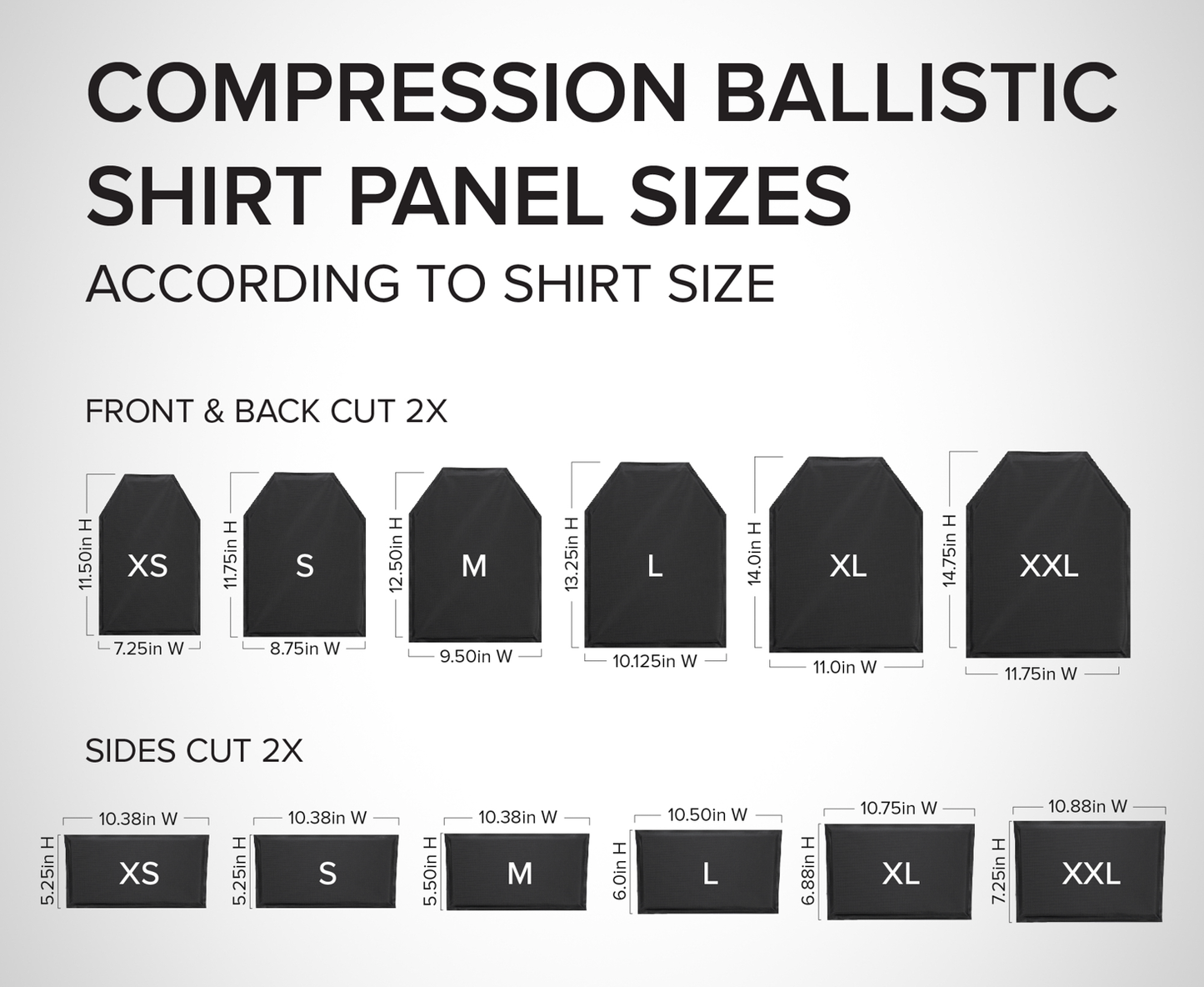 RTS Tactical Commander Level IIIA (HG2) Body Armor Compression Shirt – Sleeveless Long Cut