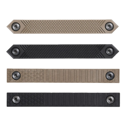 M-LOK Rail Covers – Retro & Old Glory Design – 2 Colors Available