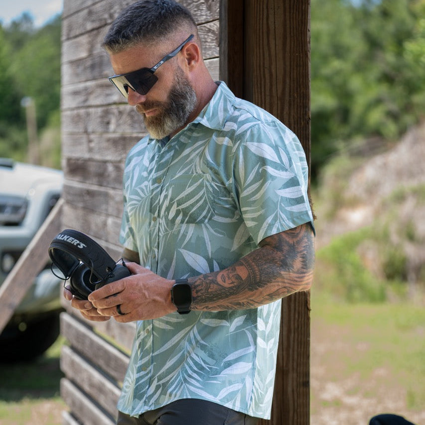 CARL G CANOPY BUTTON-UP