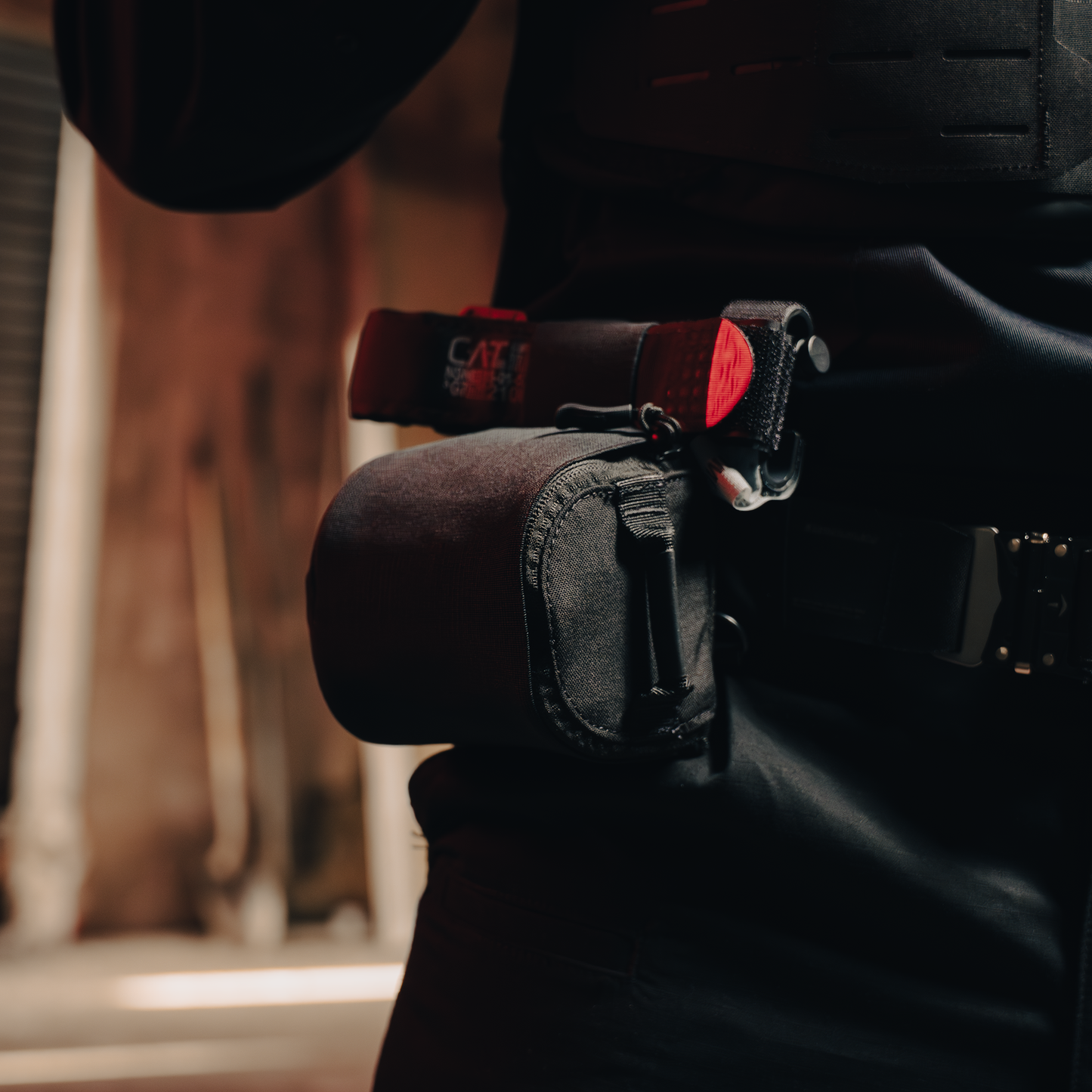 RTS TACTICAL RAPID DEPLOY MINI BELT-MOUNT IFAK - WITH CAT