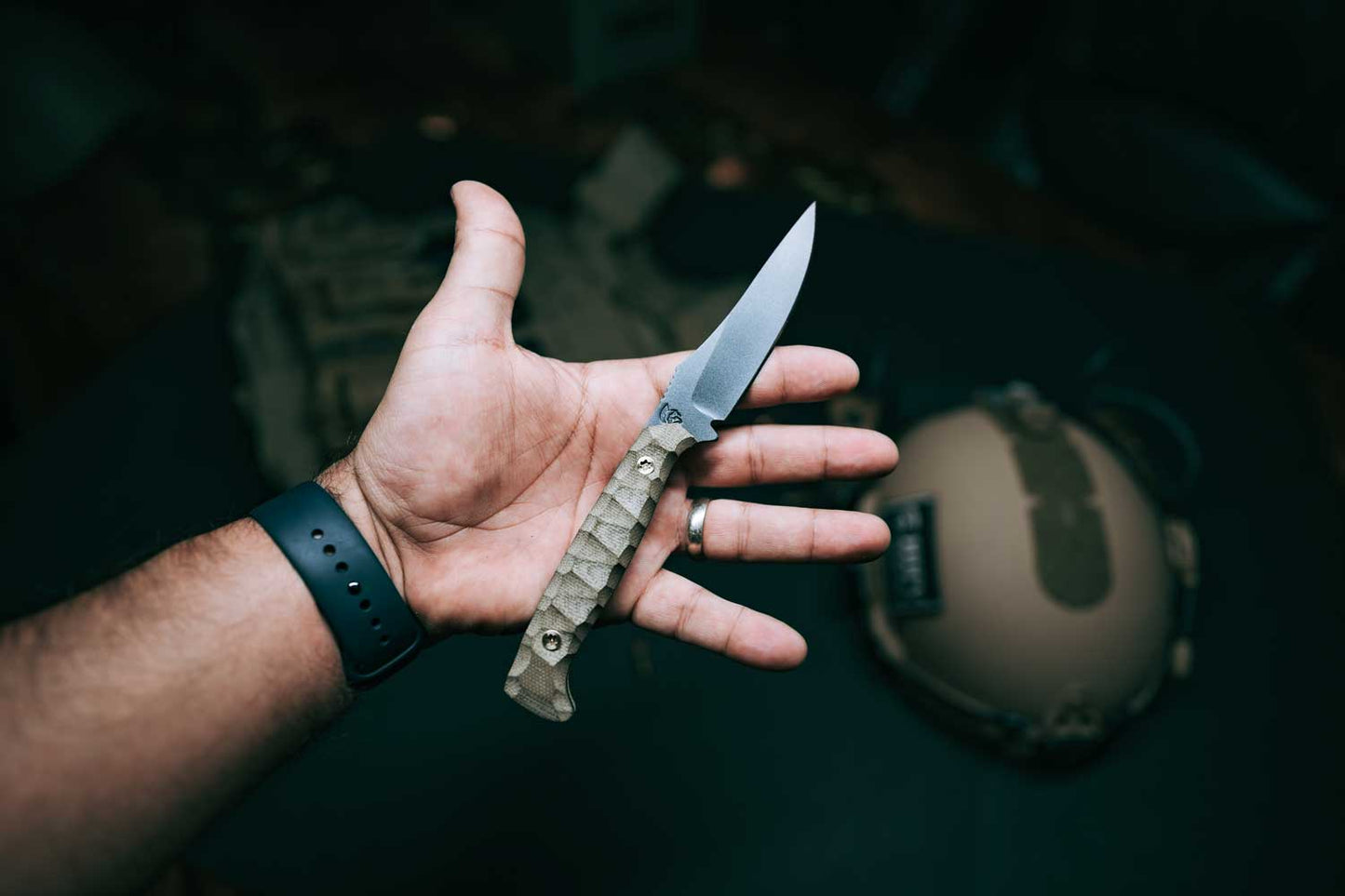 HHV & TRAINED MONKEY BLADE CO. CAPO KNIFE