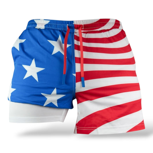 Swim Trunks - American Flag