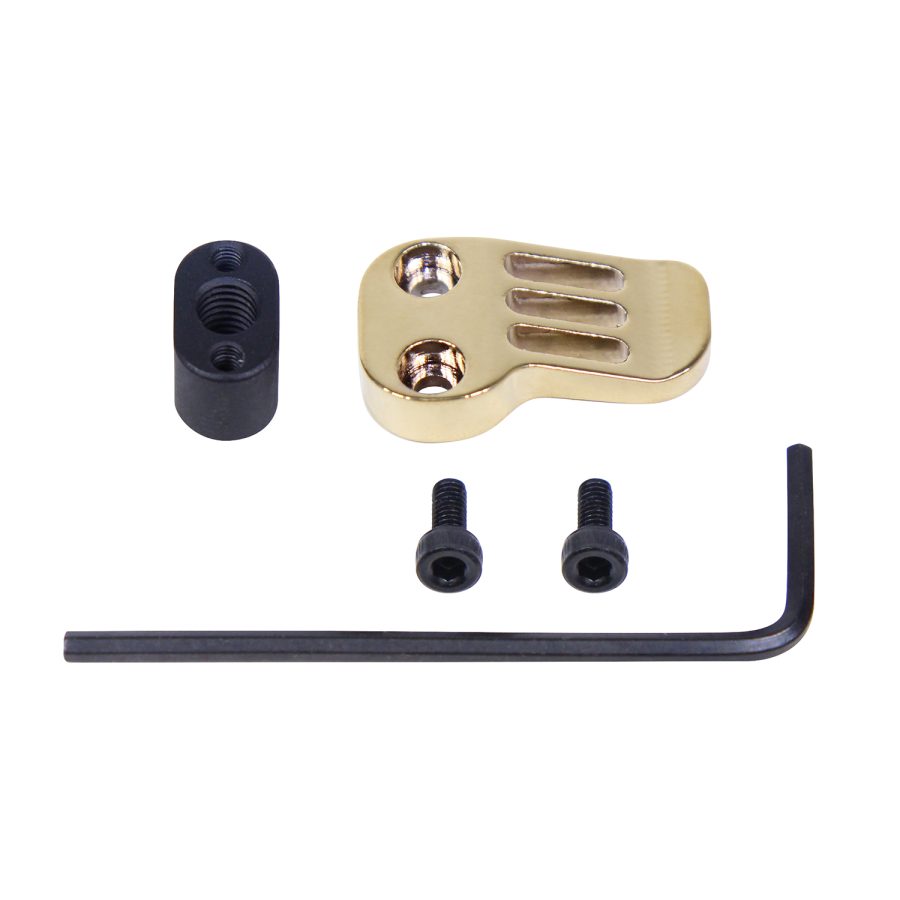 GUNTEC USA AR-15 / AR .308 EXTENDED MAG CATCH PADDLE RELEASE PLATED & PVD COATED