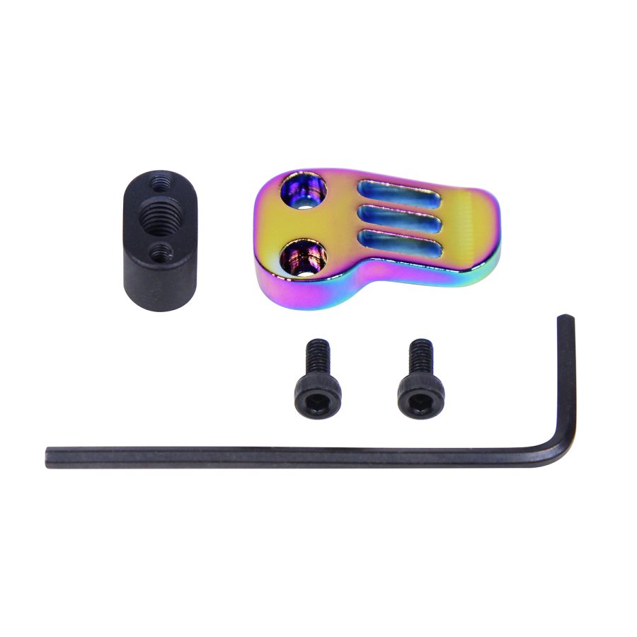 GUNTEC USA AR-15 / AR .308 EXTENDED MAG CATCH PADDLE RELEASE PLATED & PVD COATED