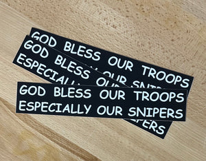 "God Bless" Stickers