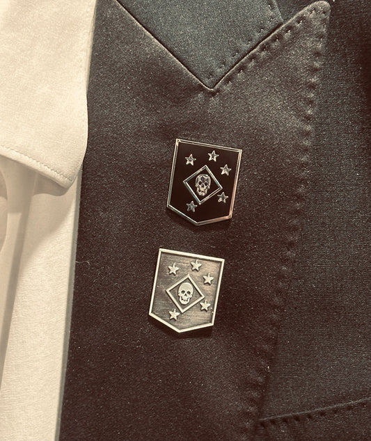 RAIDER SHEILD LAPEL PIN