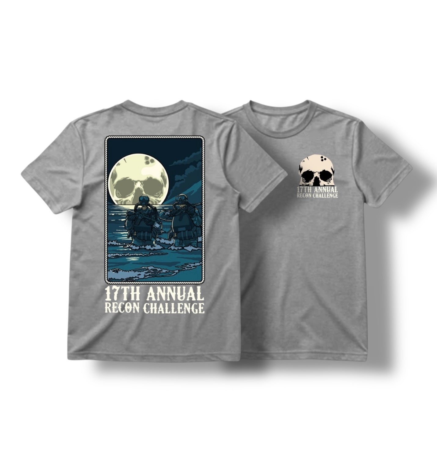 ((PRE-ORDER)) RECON CHALLENGE TEE (HEATHER GREY)