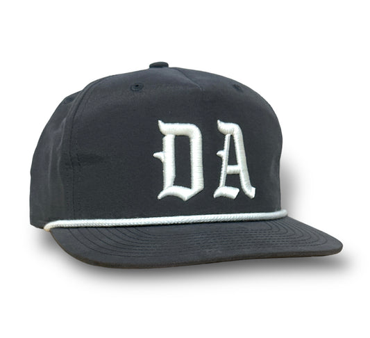 DA PUFF 5 PANEL SNAPBACK (CHARCOAL)