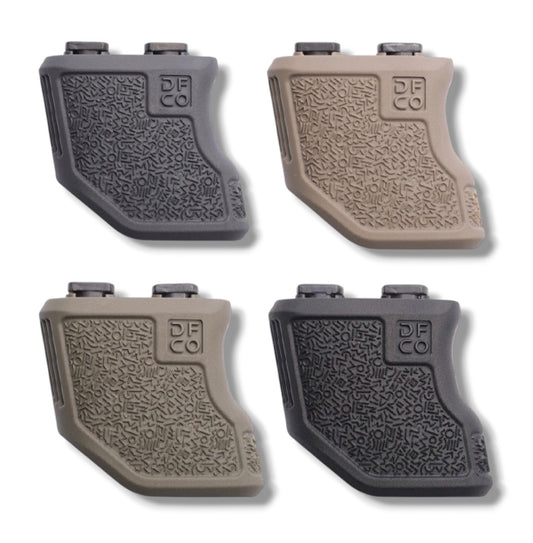DFCO TIGER CLAW — M-LOK HANDSTOP ANGLED INDEXER (BLACK, FDE, ODG, JUNGLE GREY)