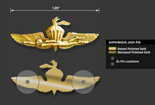 Load image into Gallery viewer, RECON JACK LAPEL PIN (AMPHIB RECON)