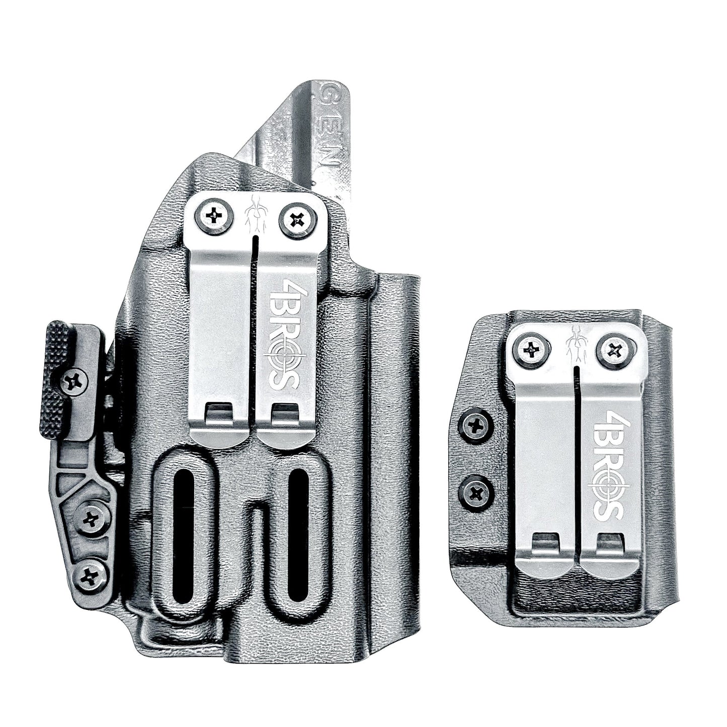 Glock 19 Gen 3/4 & TLR-7 X/A IWB Holster with Magazine Carrier Combo