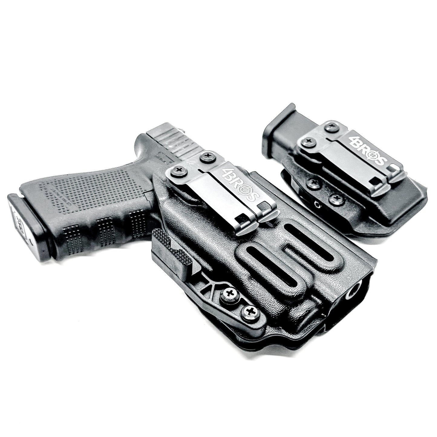 Glock 19 Gen 3/4 & TLR-7 X/A IWB Holster with Magazine Carrier Combo
