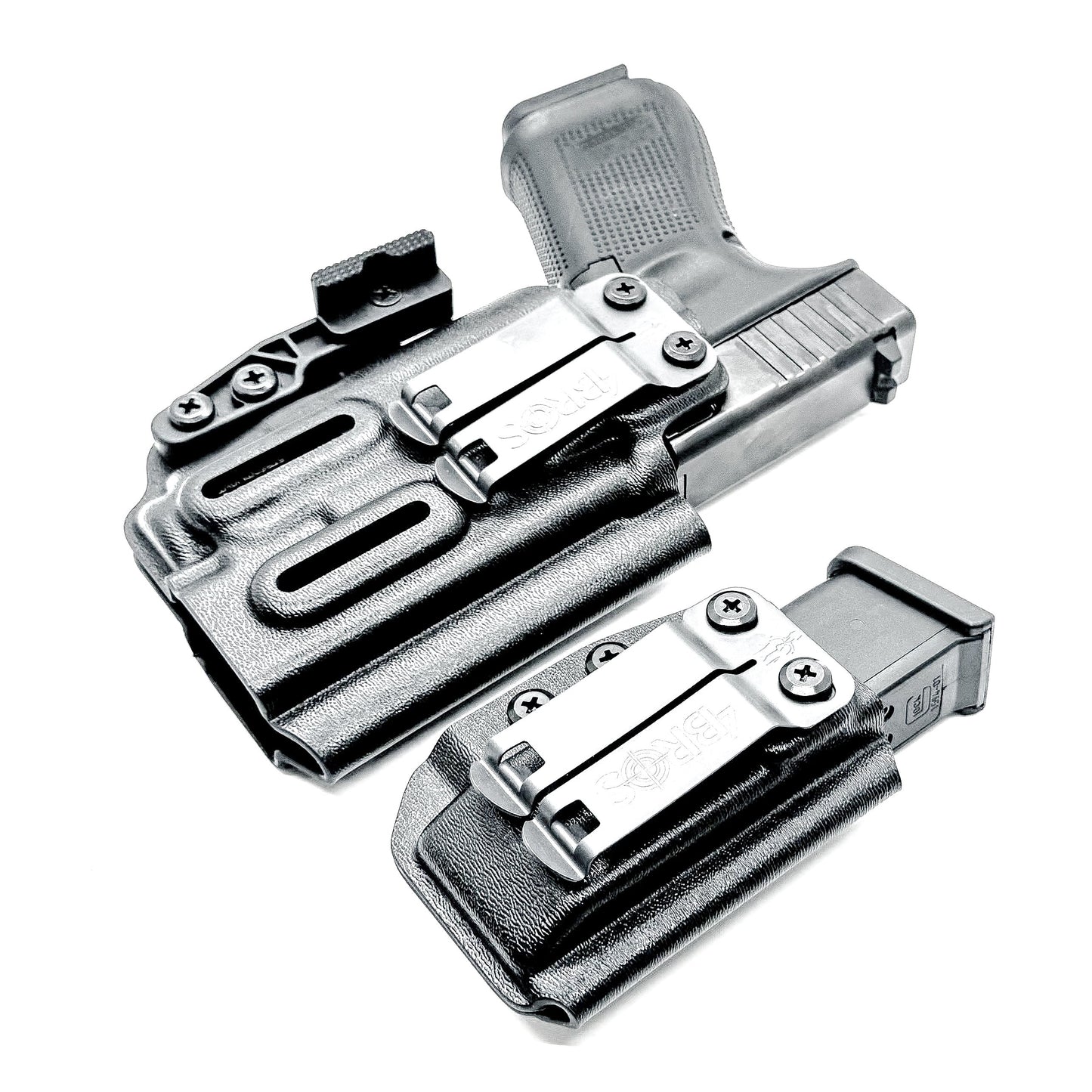 Glock 19 Gen 5/V/6 & TLR-7 X/A IWB Holster with Magazine Carrier Combo