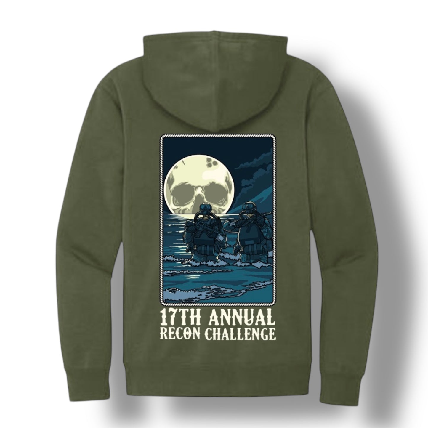 ((PRE-ORDER)) RECON CHALLENGE HOODIE (OLIVE)