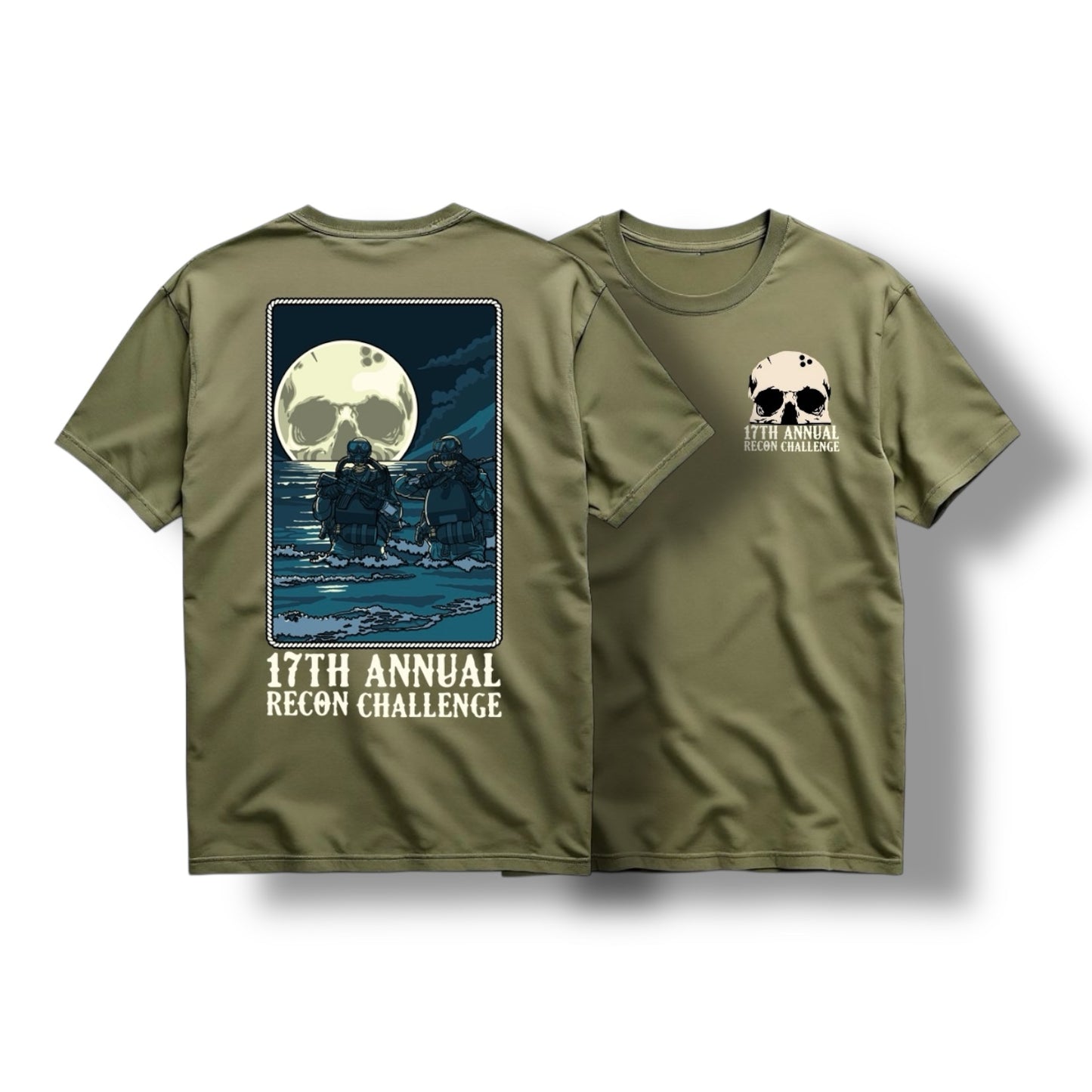 ((PRE-ORDER)) RECON CHALLENGE TEE (MIL GREEN)