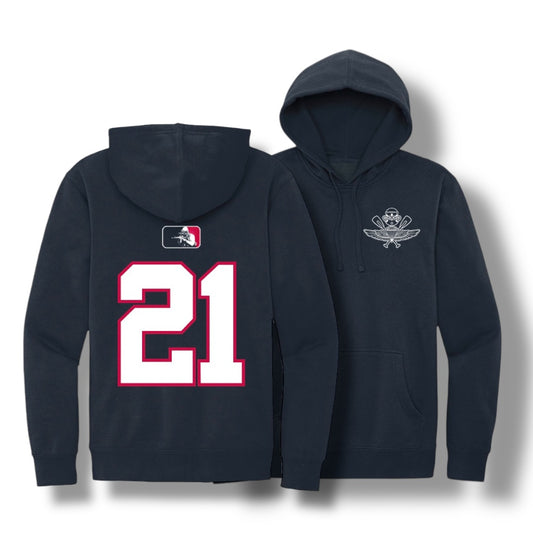((PRE-ORDER)) MLD 21 HOODIE (NAVY)