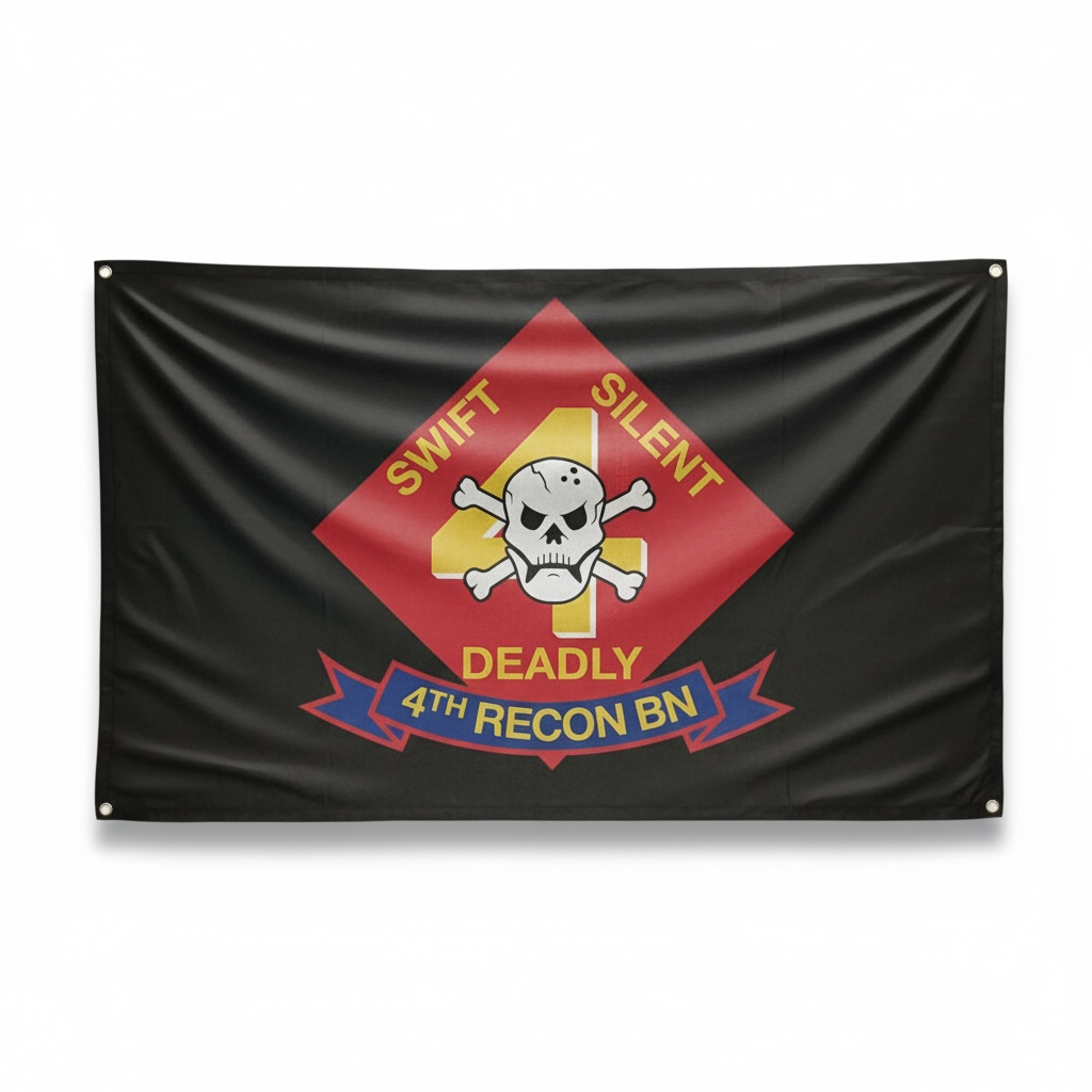 4TH RECON BN FLAG 3X5