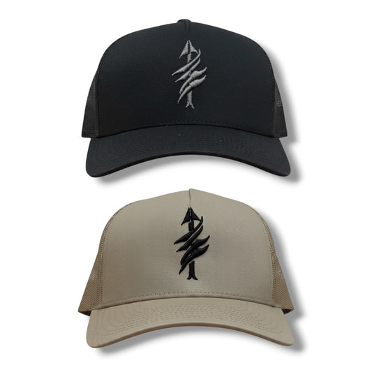 SCOUT SNIPER SNAPBACK (BLACK / TAN)