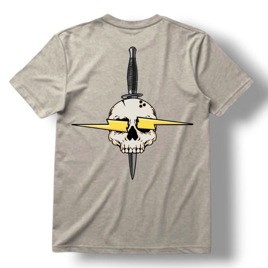 ((PRE-ORDER)) DA DAGGER TEE (HEATHER SILK)