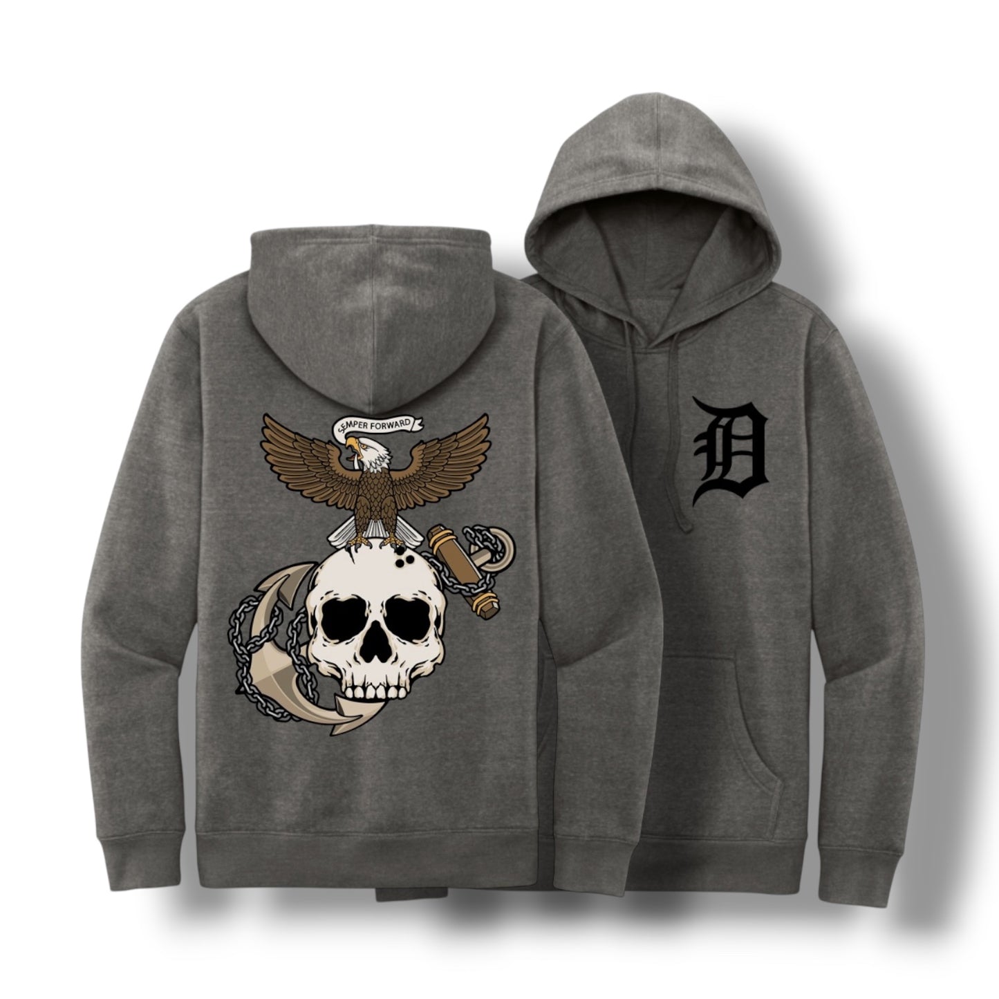 ((PRE-ORDER)) DA "ESA" HOODIE (GREY FROST)