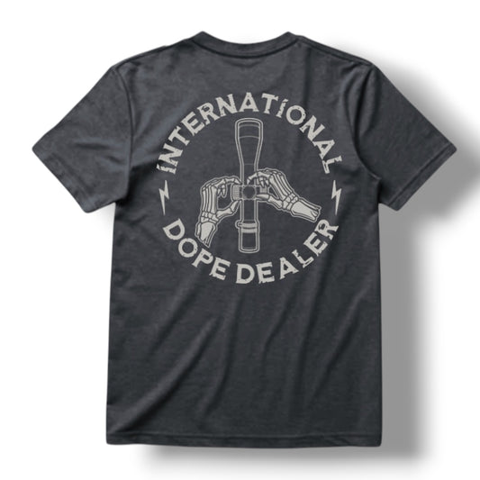 ((PRE-ORDER)) DOPE DEALER TEE (HEATHER METAL)