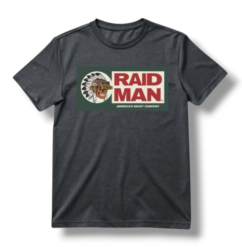 ((PRE-ORDER)) RAID MAN TEE (METAL GREY)