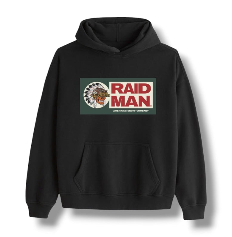 ((PRE-ORDER)) RAID MAN HOODIE (BLACK)