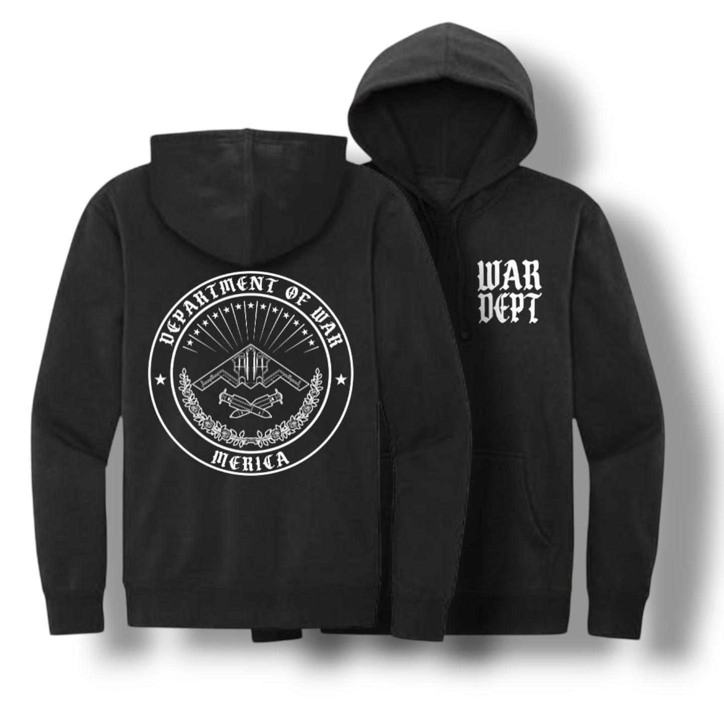 ((PRE-ORDER)) WAR DEPT HOODIE (BLACK)