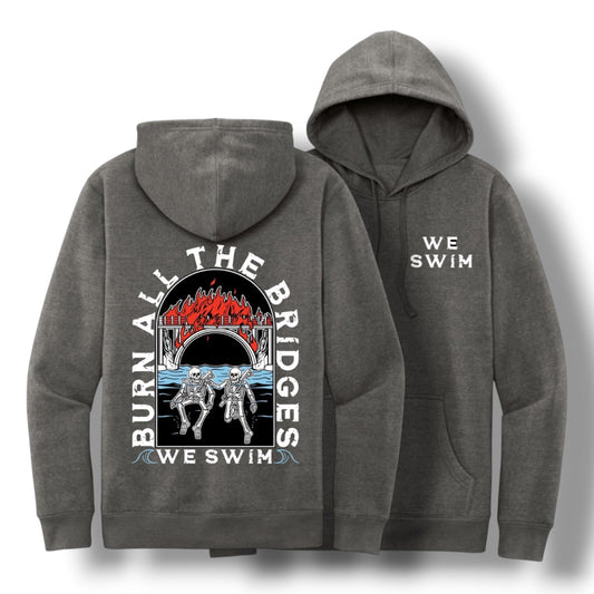 ((PRE-ORDER)) WE SWIM HOODIE (GREY)