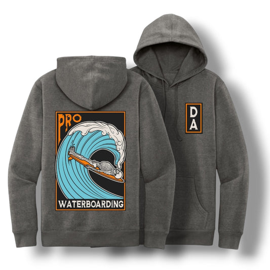 ((PRE-ORDER)) WATERBOARDING HOODIE (GREY FROST)