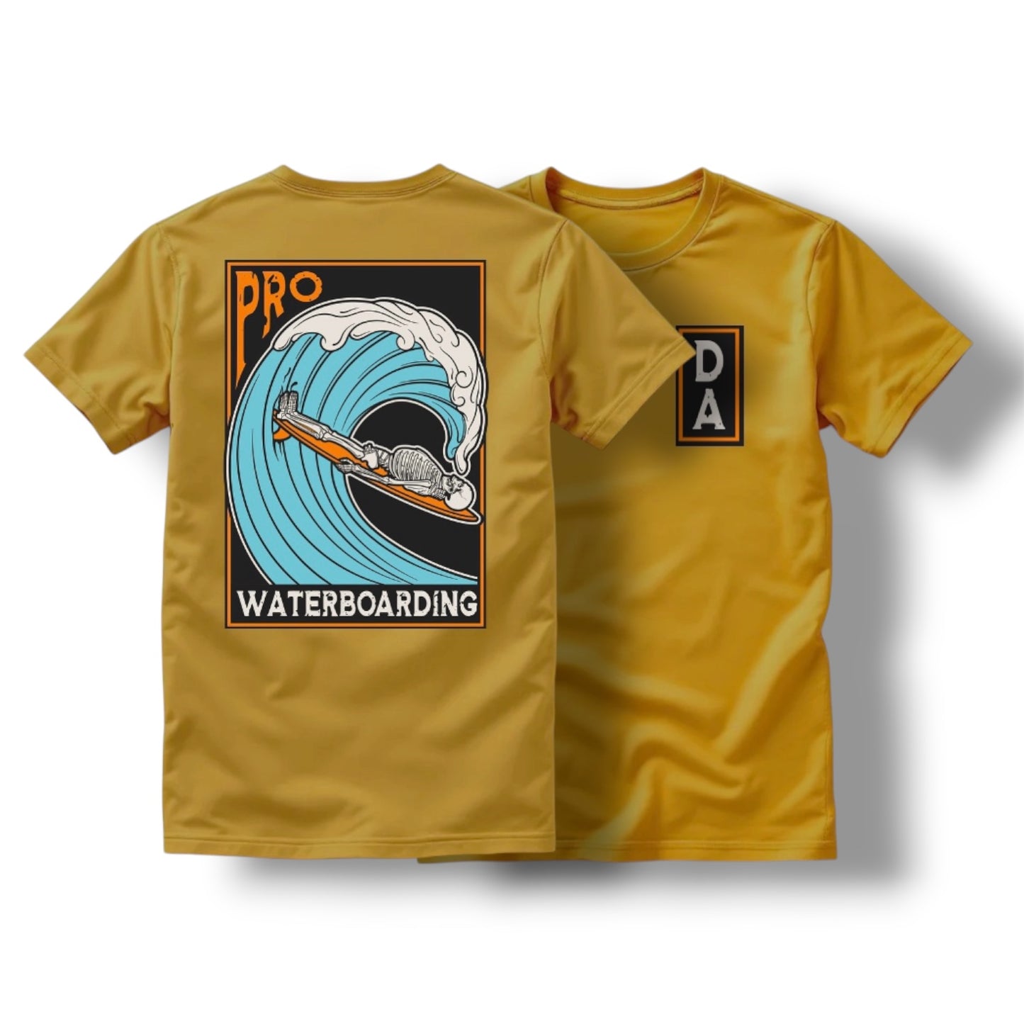 ((PRE-ORDER)) WATERBOARDING TEE (MUSTARD)