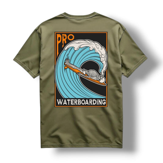 ((PRE-ORDER)) WATERBOARDING TEE (MIL GREEN)