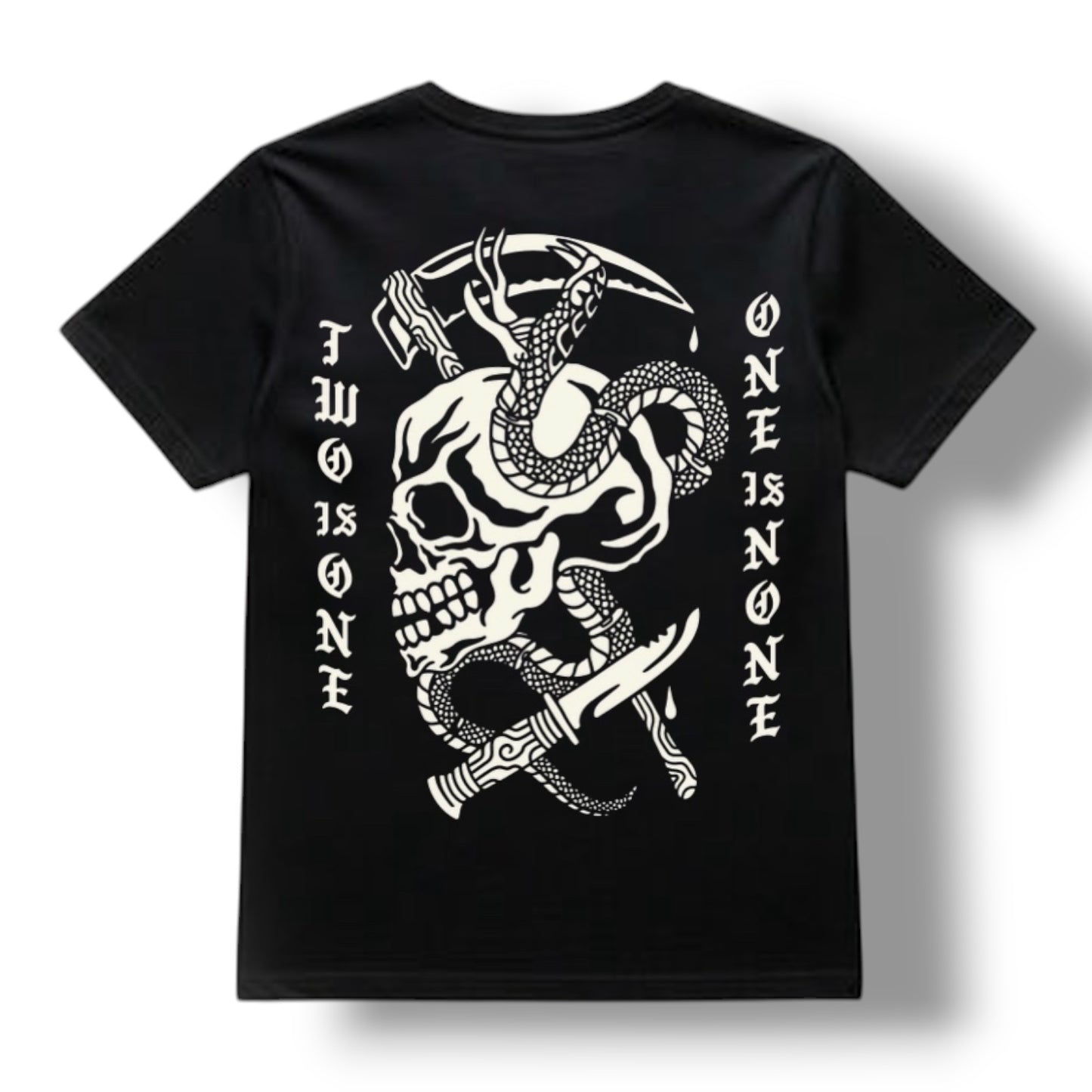 ((PRE-ORDER)) ONE IS NONE TEE (BLACK)