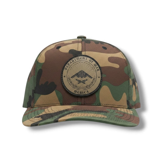 WAR DEPT SNAPBACK PATCH HAT (WOODLAND)