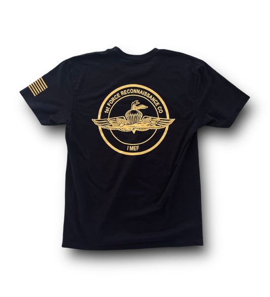 1st Force Amphib Recon Tee (Black)