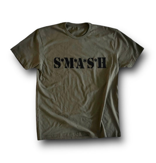 SMASH TEE (MIL GREEN)