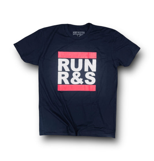 RUN R&S TEE (BLACK)