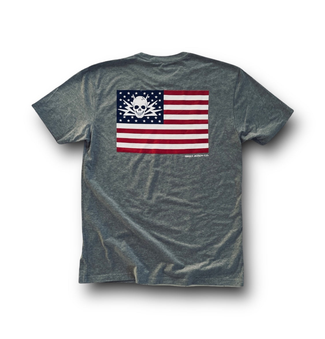 "DA FLAG" TEE (HEATHER GREY)