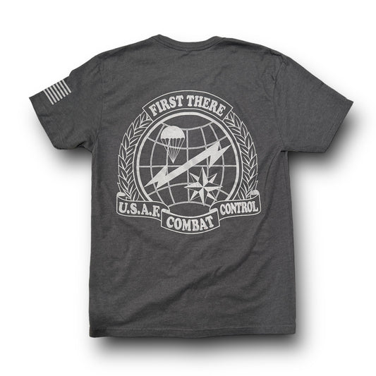 AF CCT Logo Tee (Heather Metal)