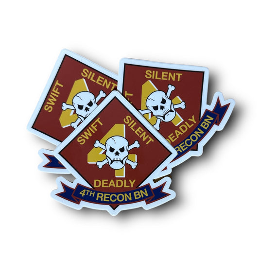 4th Recon Sticker