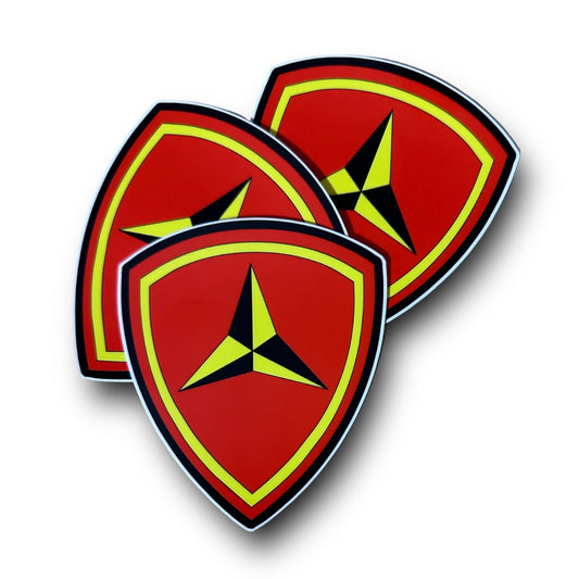 3RD MARINE DIV (4in Sticker)