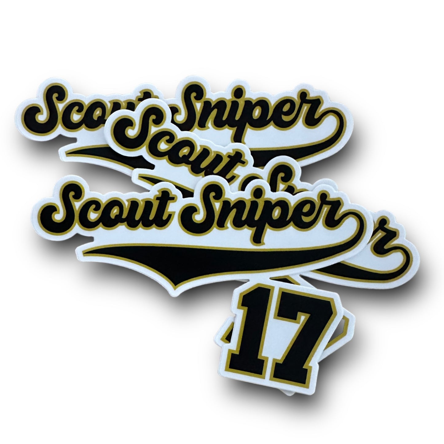 "Scout Sniper 17" Sticker