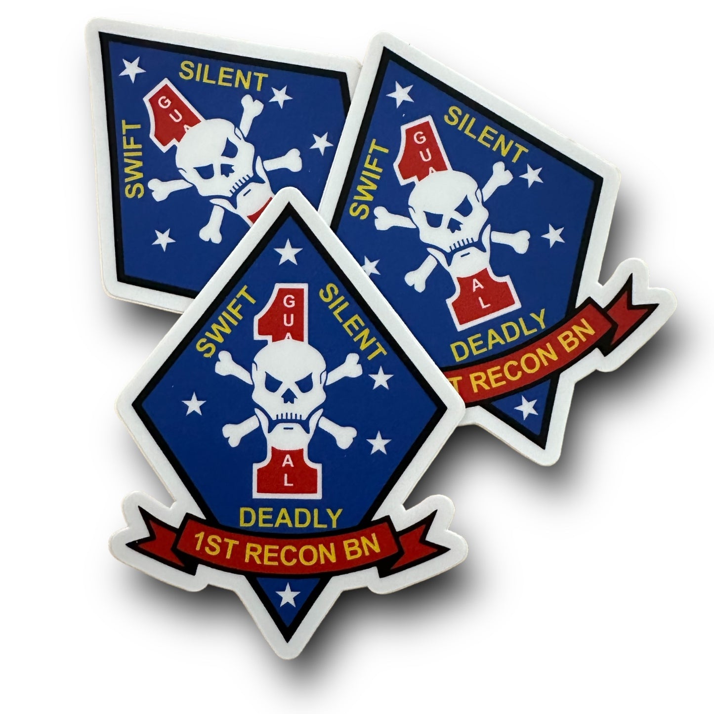 1st Recon Bn 4 inch Stickers