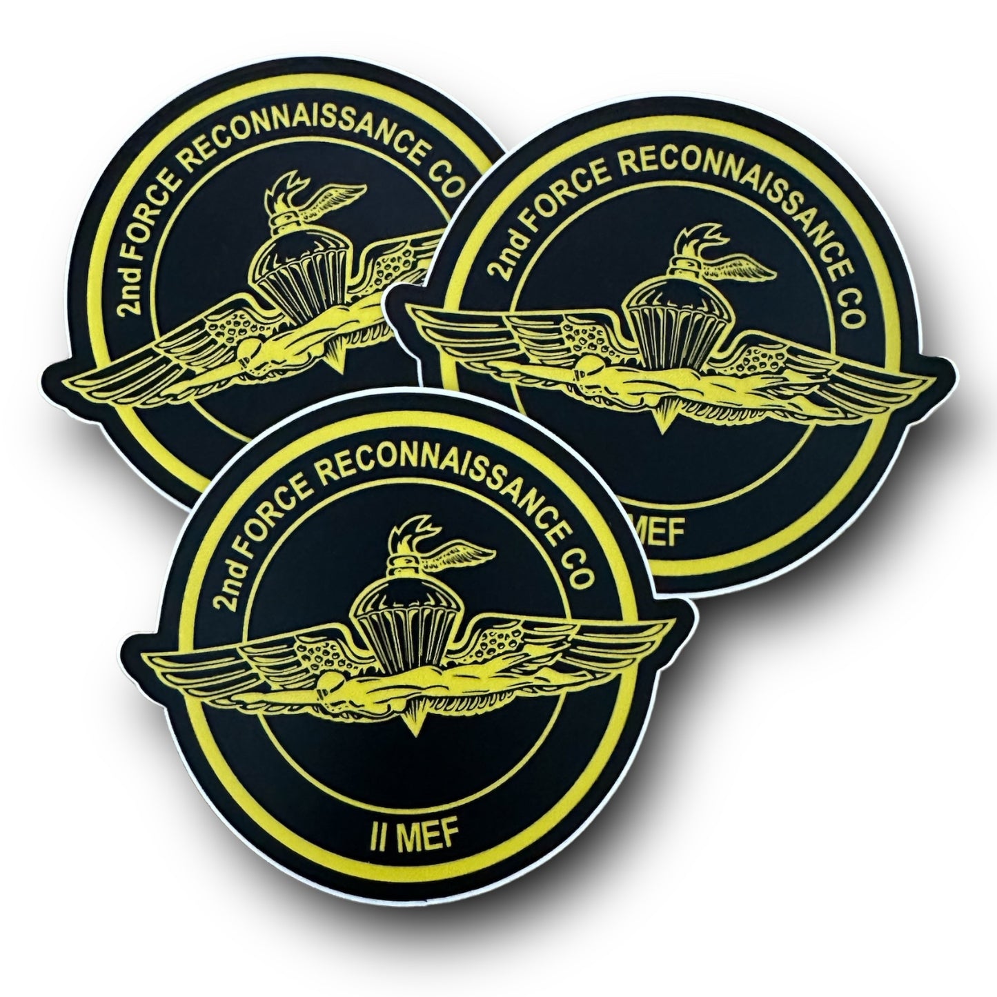 2nd Force (Amphib Recon) 4in Sticker